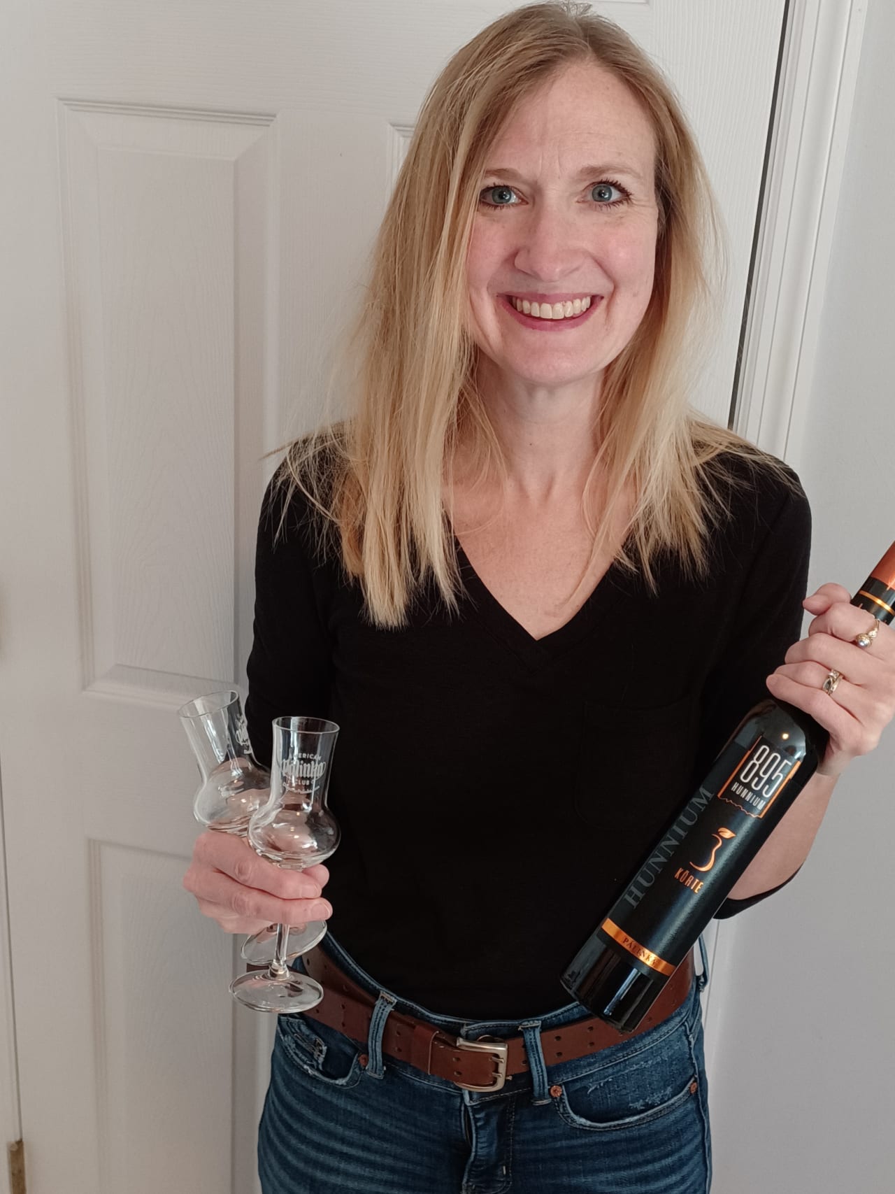 Jessica Williams from Missouri, the January sweepstake winner of American Palinka Club