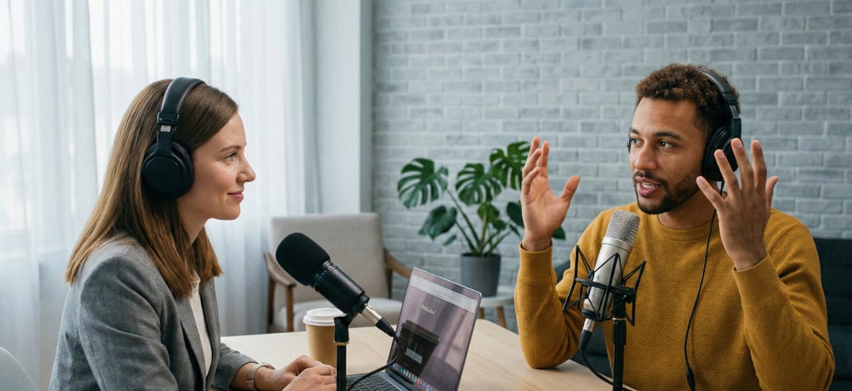 AI powered mock interview practice illustration