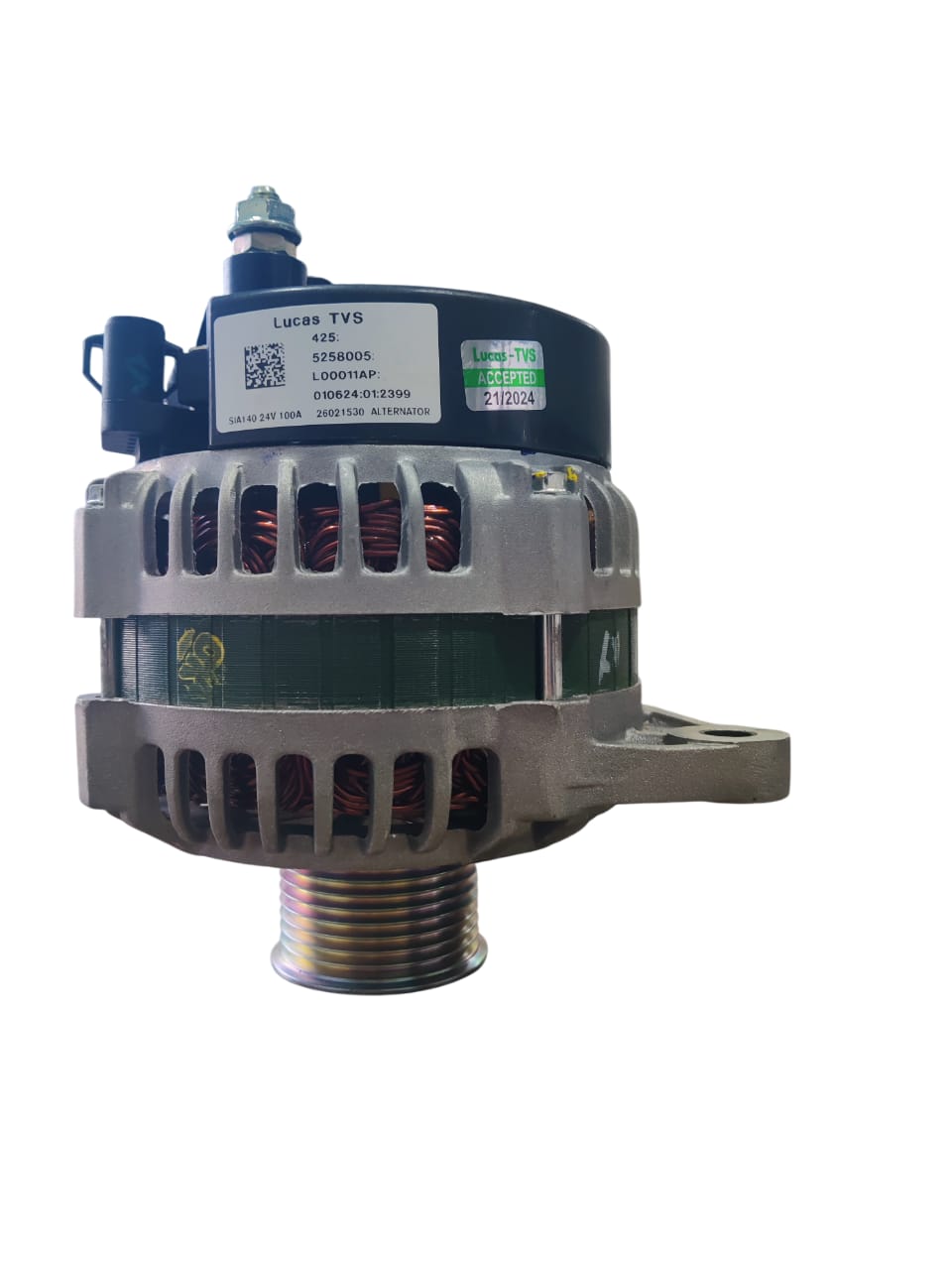 26021530 Alternator Lucas TVS – 24V 100A Heavy Duty Alternator Supplier / Exporter