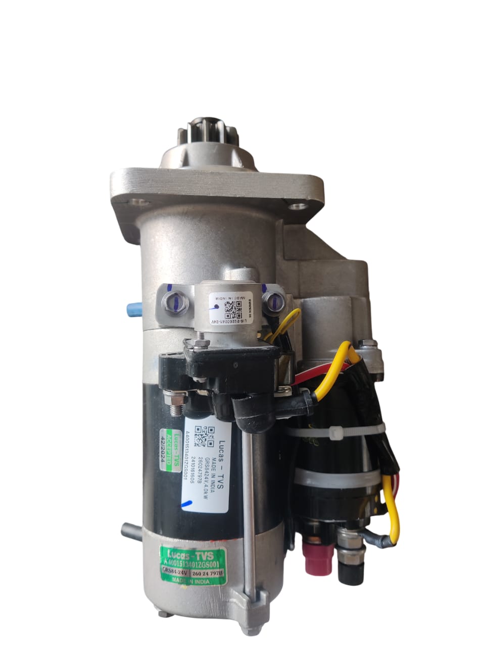 Lucas TVS 26024797 Starter Motor – Genuine Heavy Duty Starter Motor Supplier from IndiaStarter for Diamler India Commercail Trucks - 24V-26024797