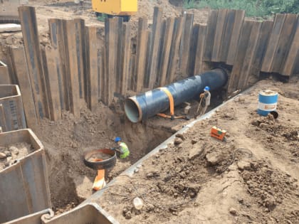 Строители проложили 80% трубопровода коллектора «Затон-Восточный»