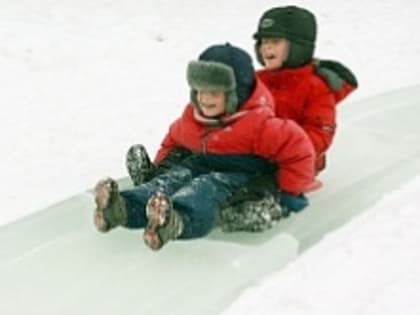 Правила поведения на горке