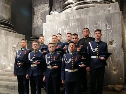 Кадеты БКК вживую увидели генеральную репетицию Парада Победы