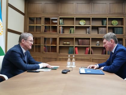 Максим Решетников и Радий Хабиров обсудили вопросы экономического развития Башкортостана