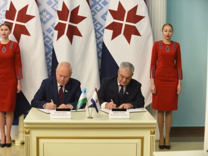 Соглашение о сотрудничестве между Мордовией и Башкортостаном подписано в Саранске