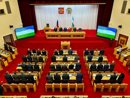 Состоялось шестое заседание Государственного Собрания – Курултая Республики Башкортостан седьмого созыва