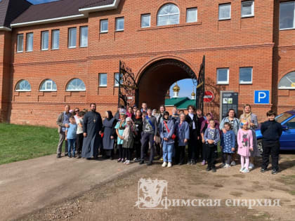 Паломничество детей из Матроньевского храма в Варваринский монастырь с.Скворчиха