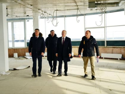 Андрей Назаров: стройплощадку межвузовского кампуса посетит зампред правительства России Дмитрий Чернышенко