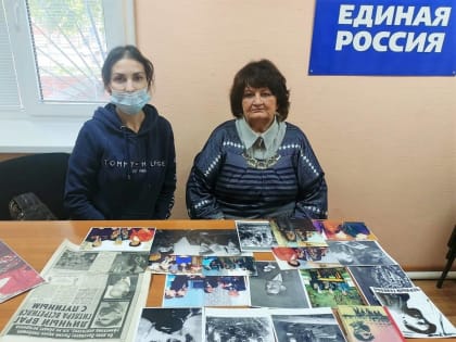 В Уфе партийцы встретились с дочерью и внучкой Даяна Мурзина