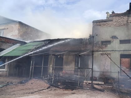 В Стерлитамаке произошел пожар в здании мотоклуба "Стальные призраки"