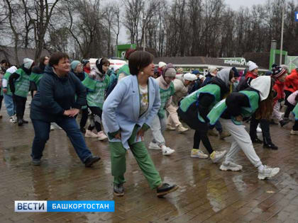 Уфимцы приняли участие в акции «Зарядка Победы»