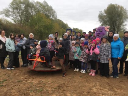 В рамках проекта «Реальные дела» в Янаульском районе открылась детская площадка