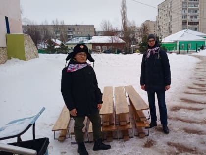 Молодогвардейцы Уфы оказали помощь в проведении «Лыжни России – 2023»