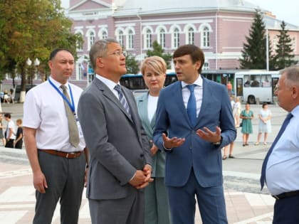 В Уфу с рабочим визитом прибыл министр просвещения России Сергей Кравцов