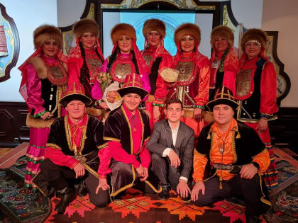 В Полредстве РБ в Москве прошел вечер башкирского фольклорного коллектива «Ак тирма»