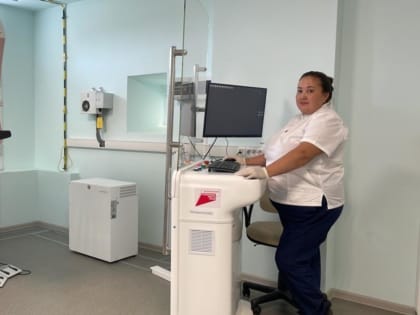 Благодаря нацпроекту в Раевской ЦРБ на новом маммографе проведено уже около 8 тысяч обследований