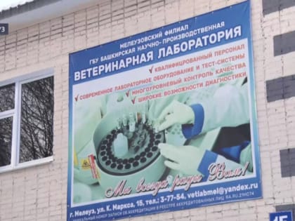 БСТ:  В Башкирии ветеринарные лаборатории прошли процедуру Росаккредитации