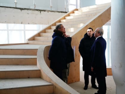 Глава Башкирии проинспектировал ход строительства будущего Межвузовского студенческого кампуса