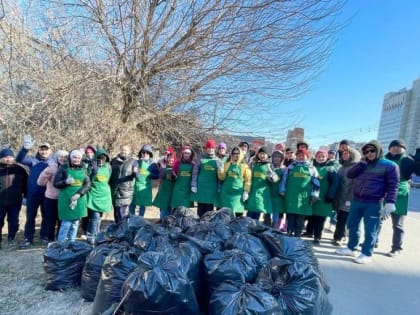 Общегородской субботник объединяет