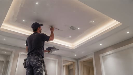 Interior remodeling completed space