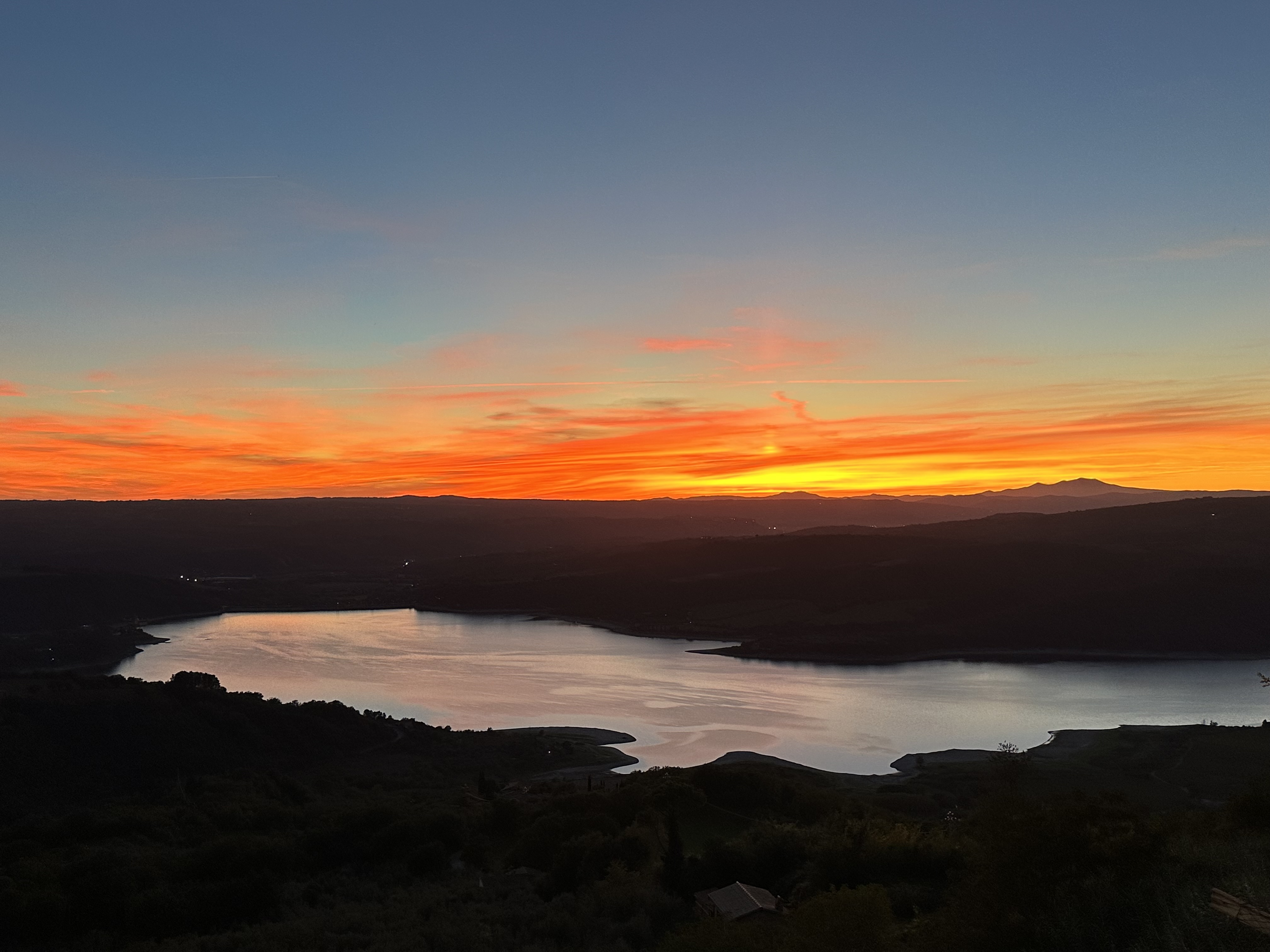 Tramonto Civitella del Lago