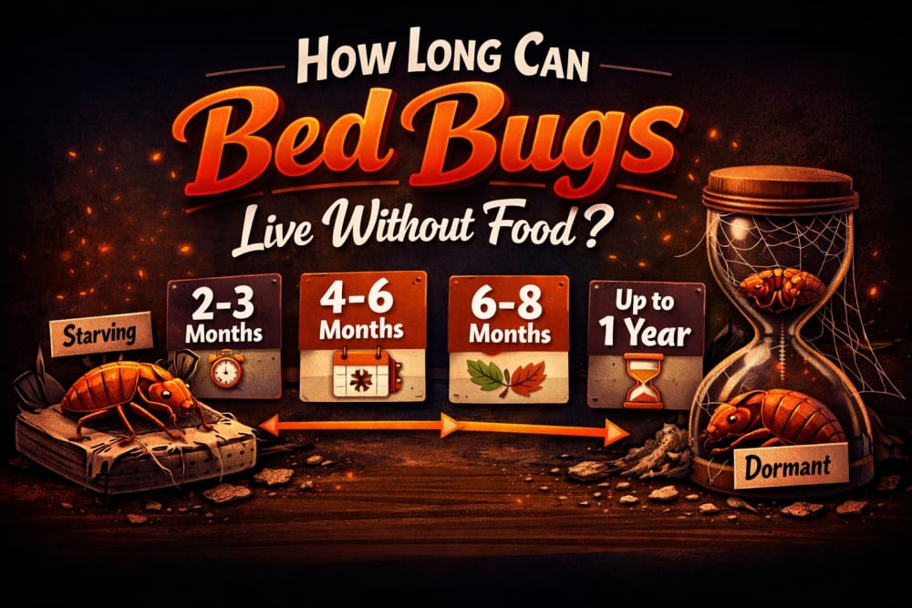How Long Can Bed Bugs Live Without Food