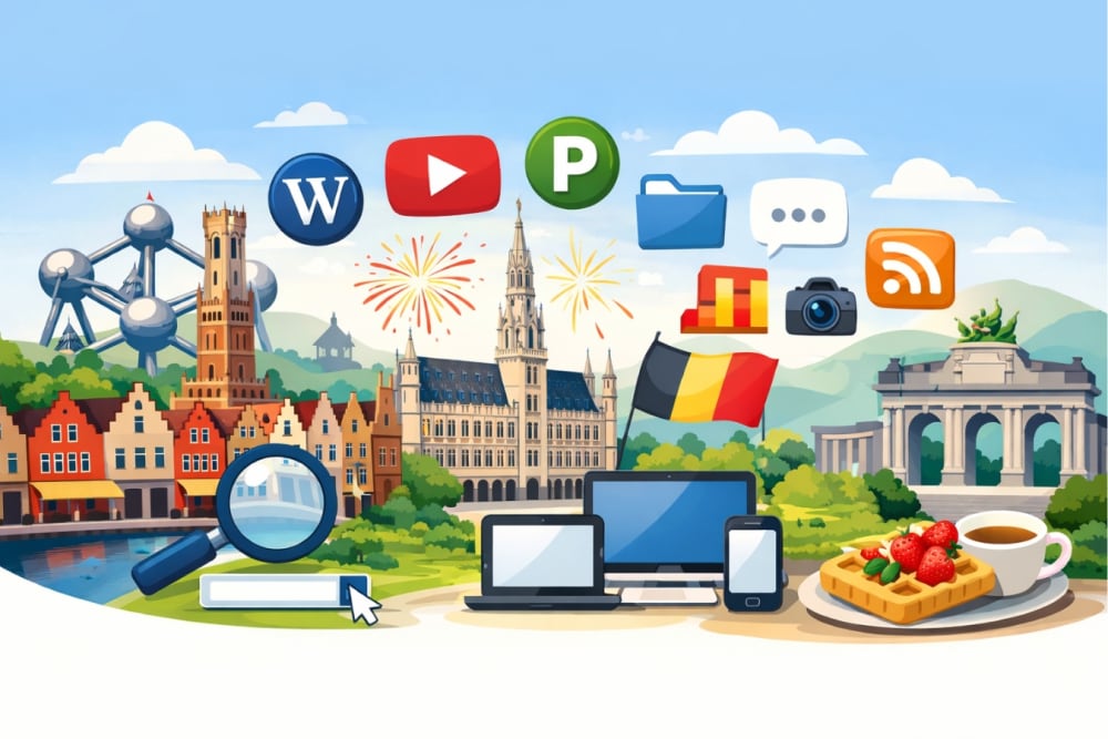 Top Citation Sites in Belgium