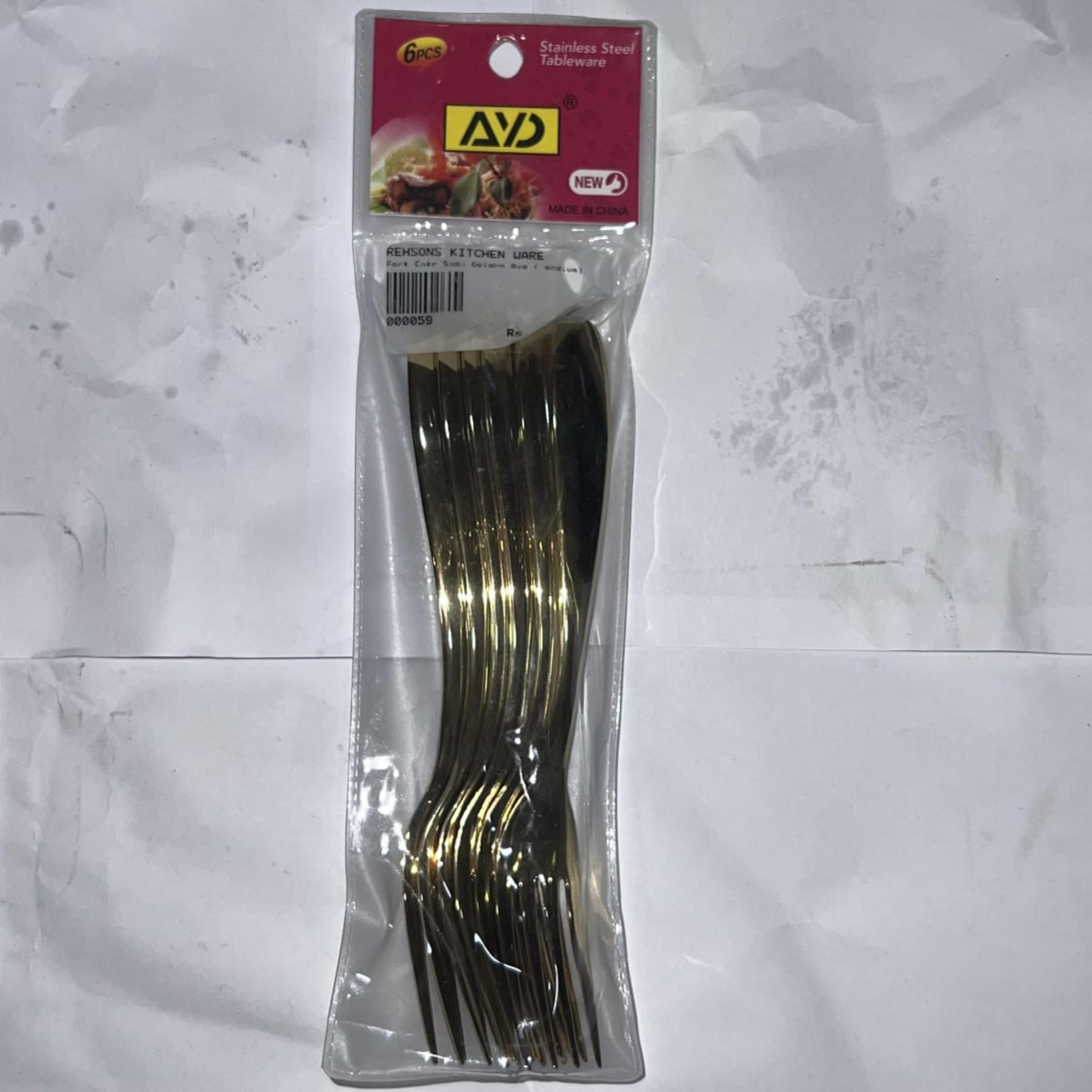 Fork Cake Sada Golden