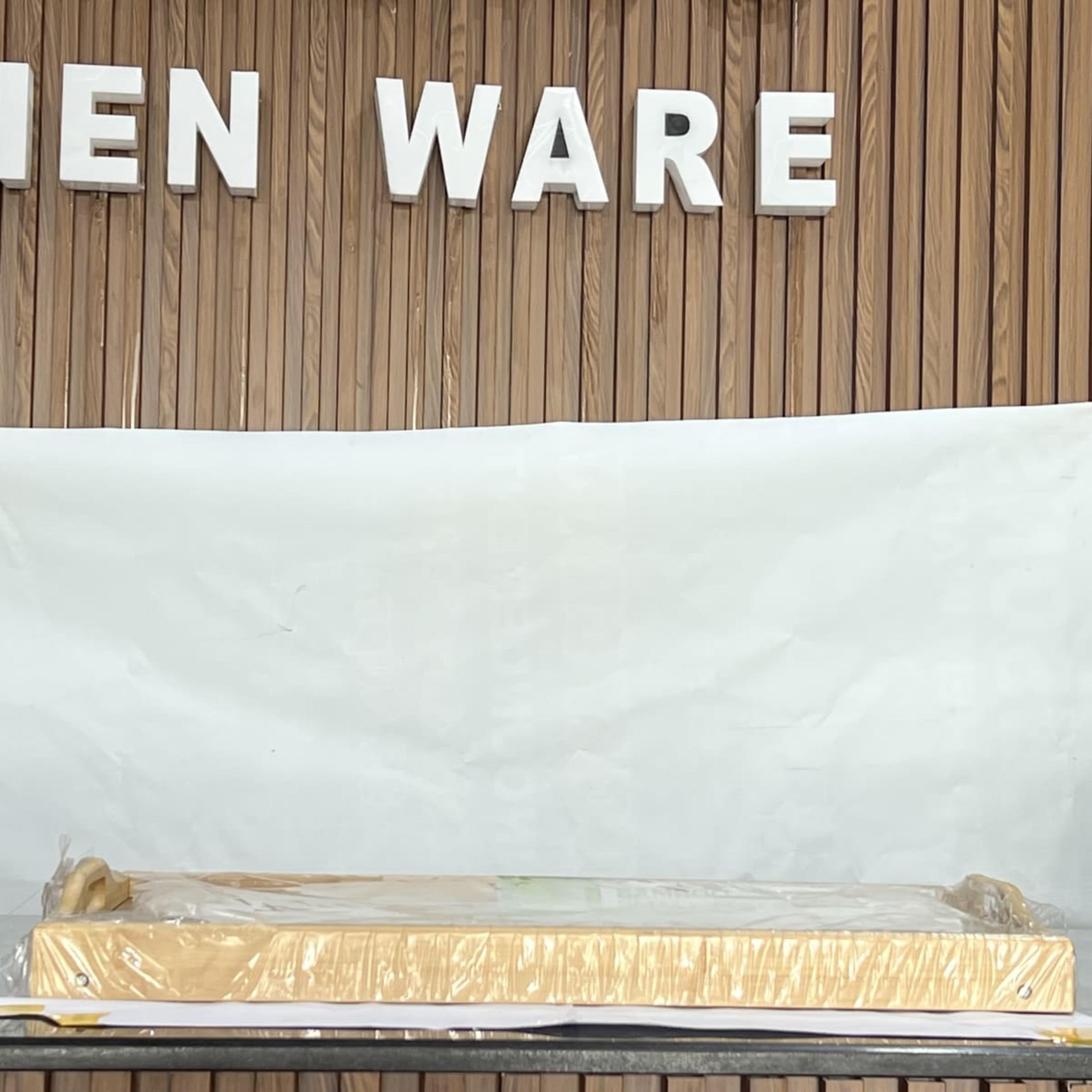 Single Wooden Tray Medium