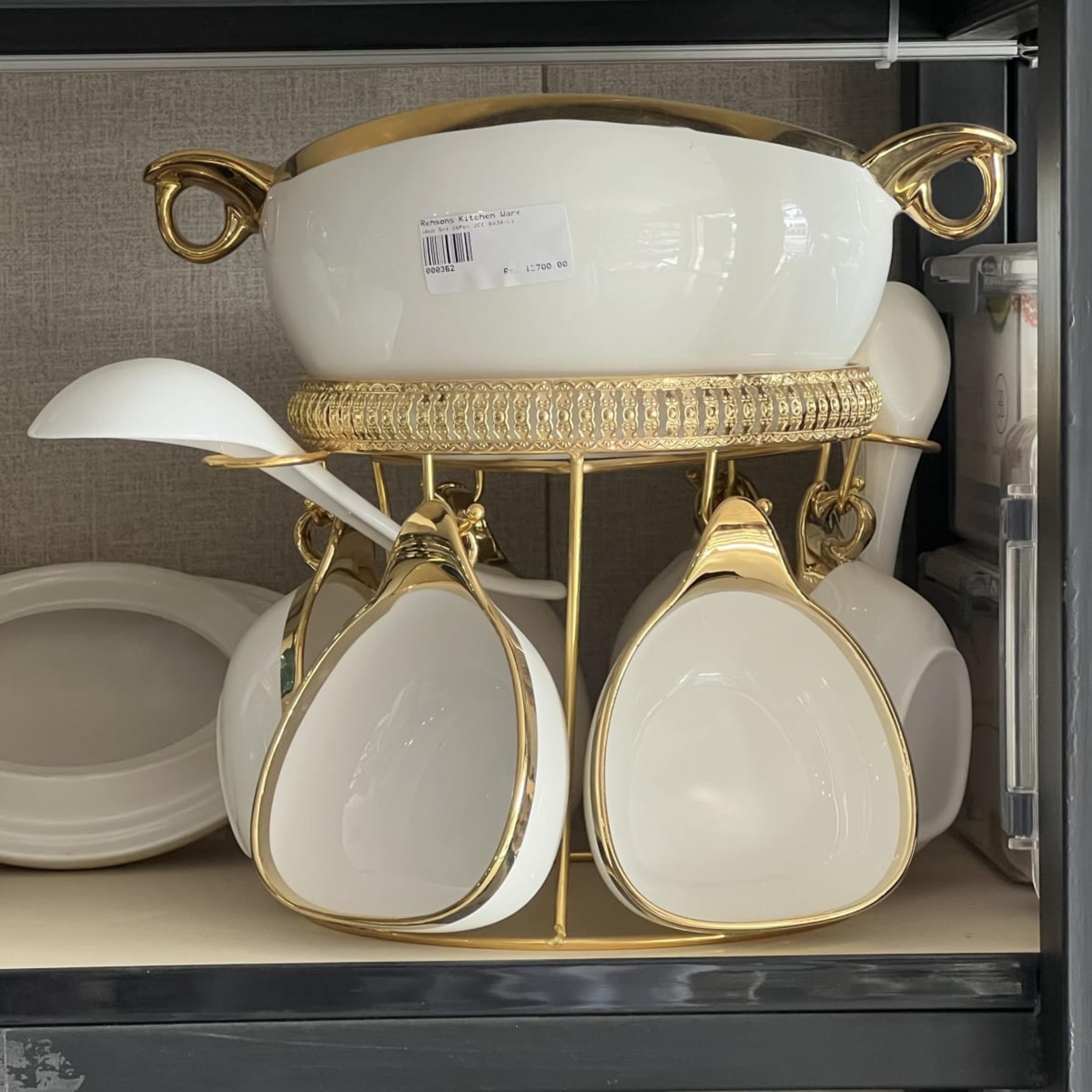 Soup Set 9 Pcs Fancy