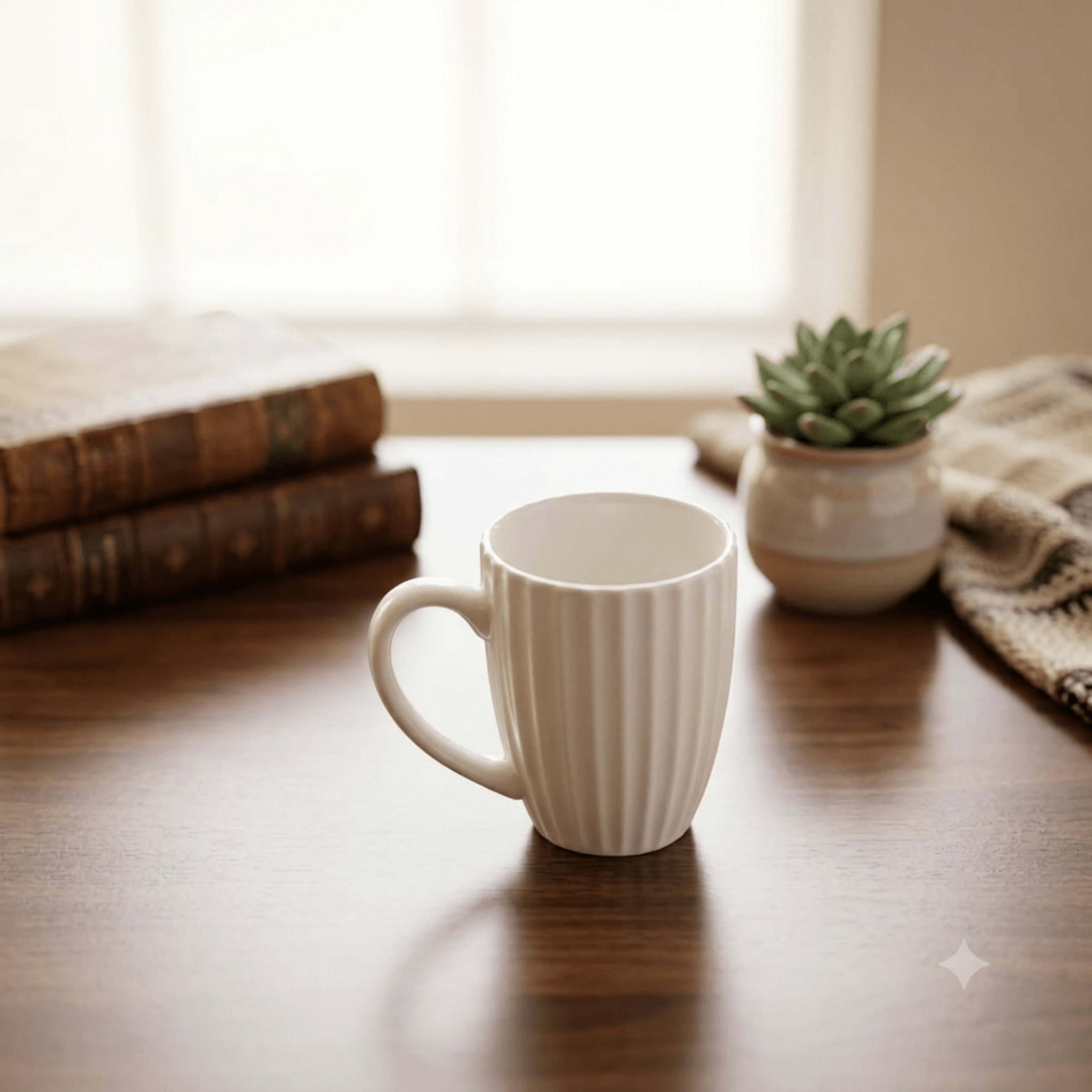 White Mugs
