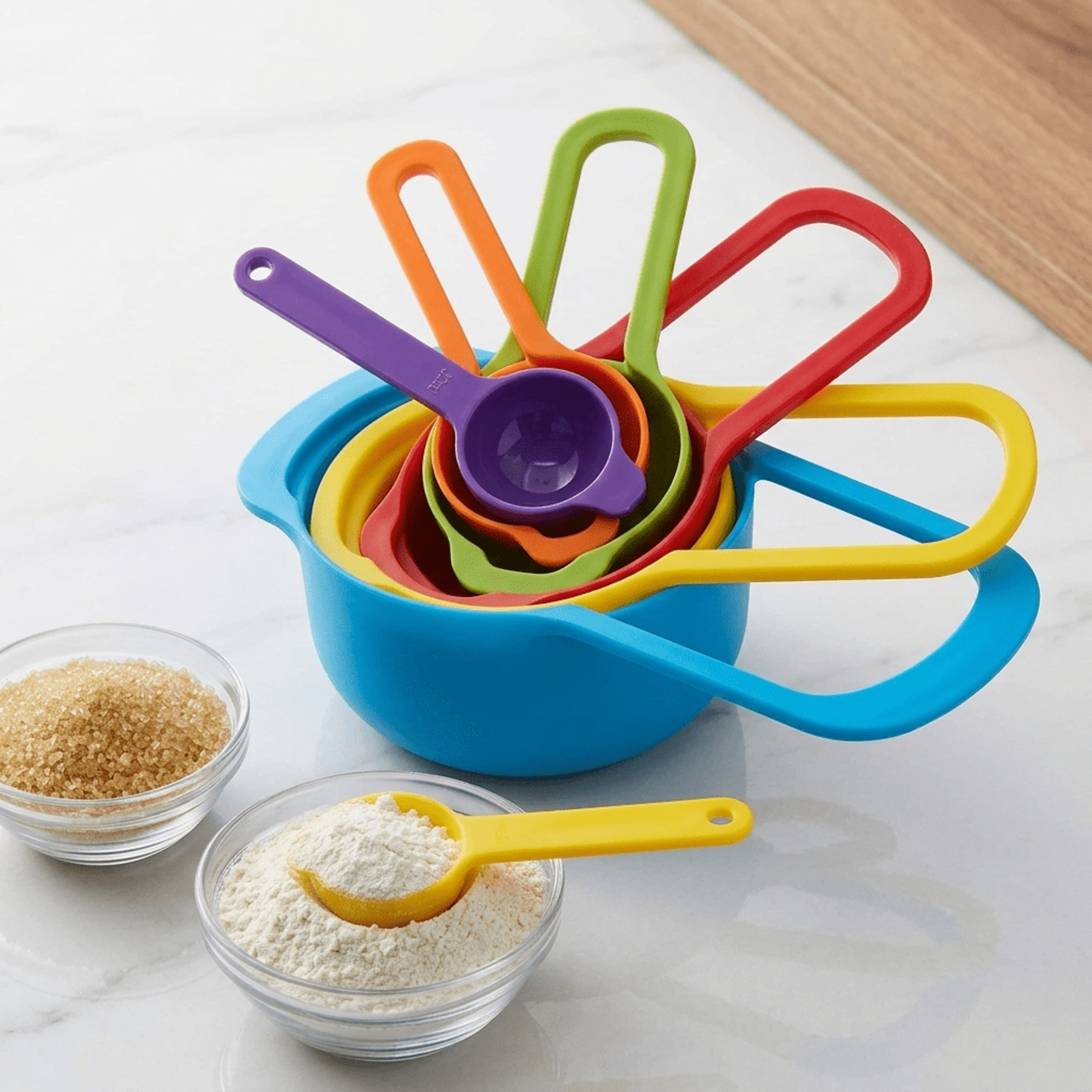 Measuring Spoon 6Pc Color