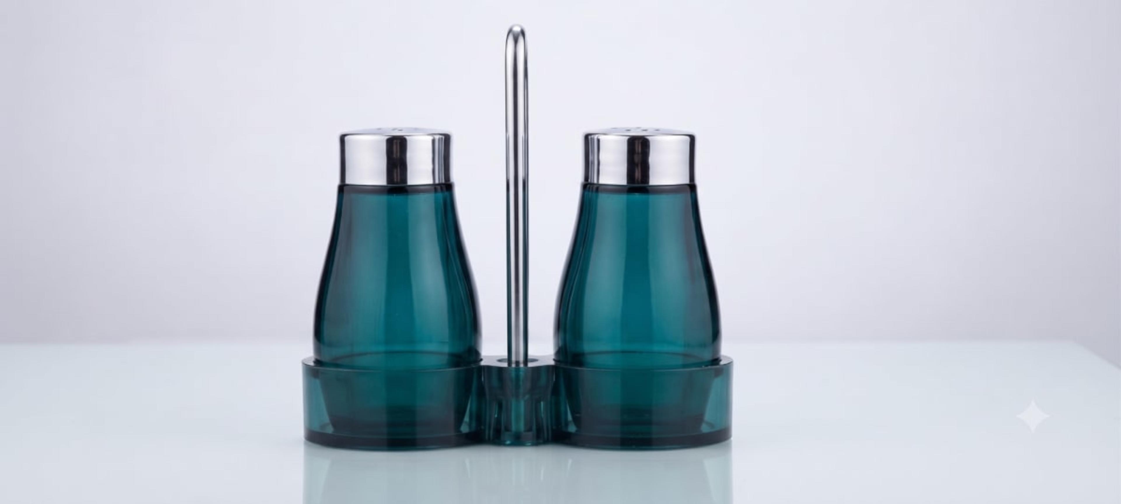 Acrylic Salt Pepper 2Pc Namak Dani