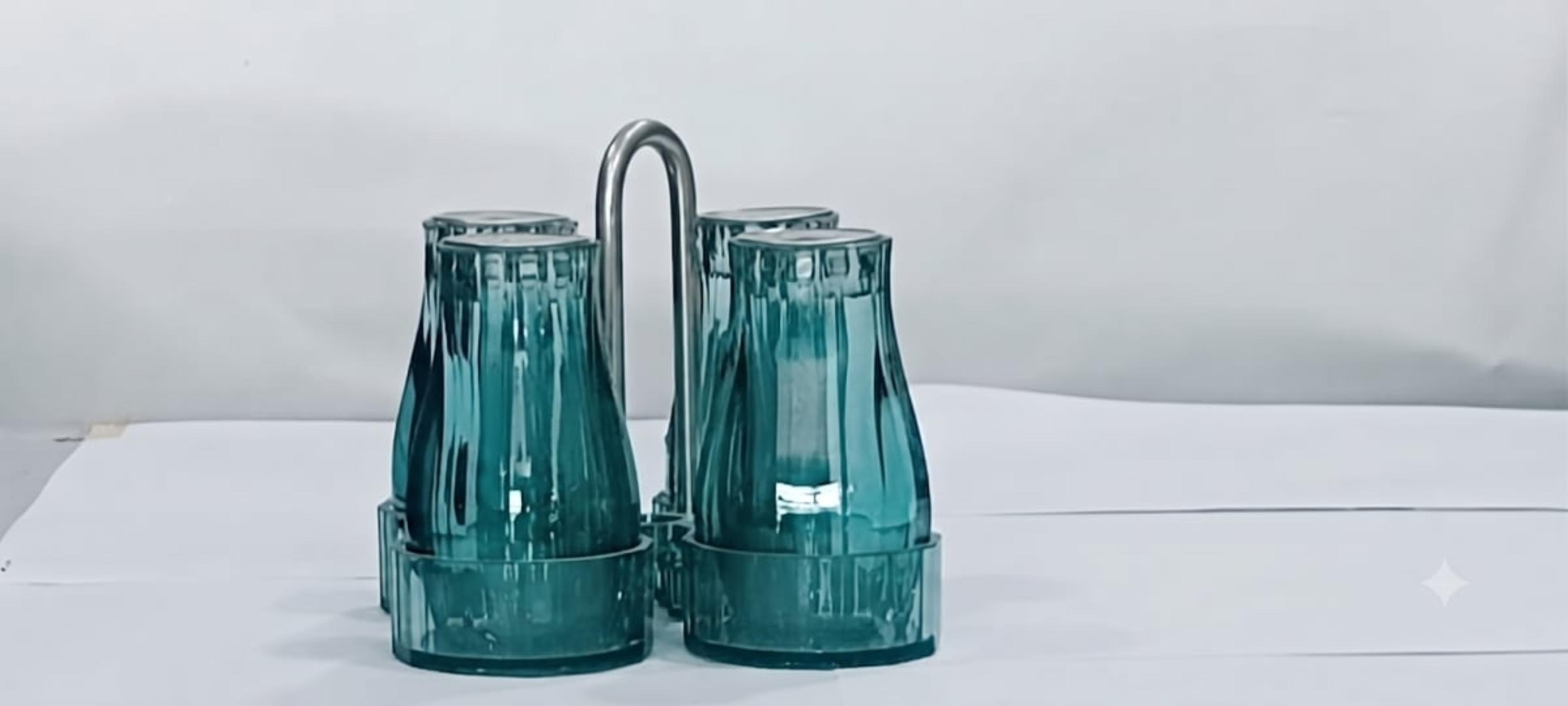 Acrylic Salt Pepper 4Pc Namak Dani
