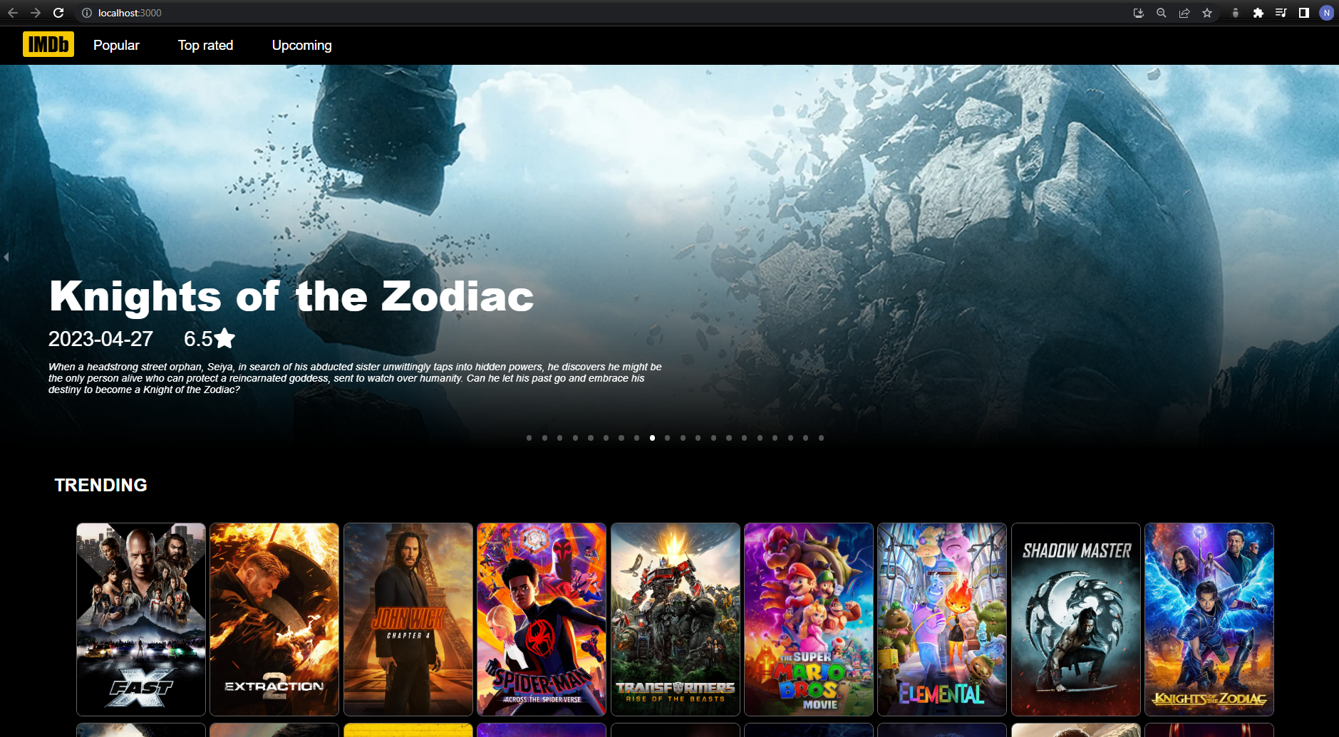 Homepage