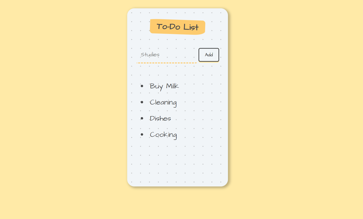 todo app 1