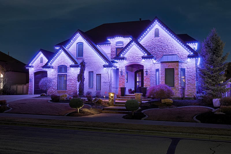 Trimlight with purple hues