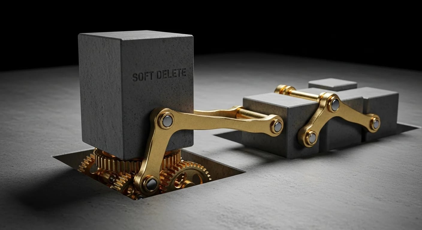 Implementing Soft Deletes with Cascade Logic and Content Moderation tutorial thumbnail