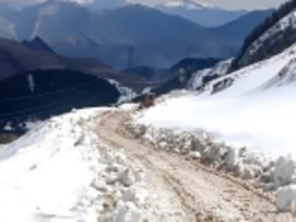 Автомобильное движение по Харибскому перевалу восстановлено