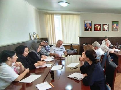 В Гунибском районе состоялось аппаратное совещание