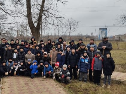 Юные спортсмены Избербаша из клуба 