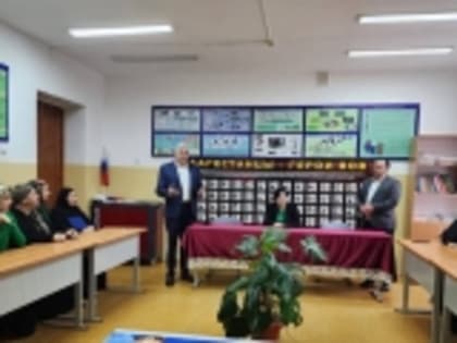 Глава Новолакского района Мамати Гамзатов провел обход Банайюртовской СОШ