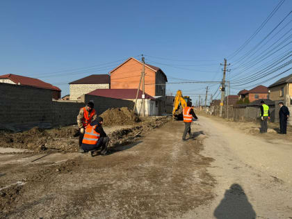 На улице Пражской начат ремонт дороги по нацпроекту БКД