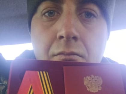 Военнослужащий из с.Калининаул, участвующий в СВО, награжден медалью Жукова   