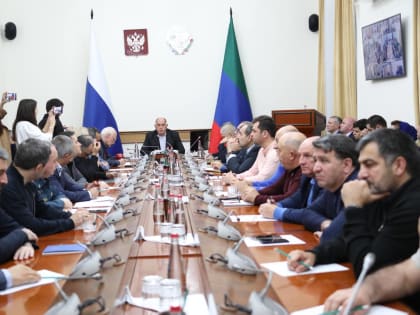 Участие начальника Управления в заседании Оперативного штаба при Главе Республики Дагестан