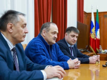 Сергей Меликов встретился с руководителем Департамента по работе с регионами Госфонда «Защитники Отечества»