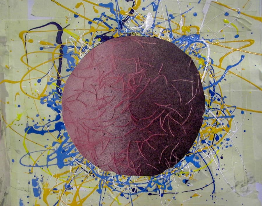Der Kleiner Prinz Planet Rot