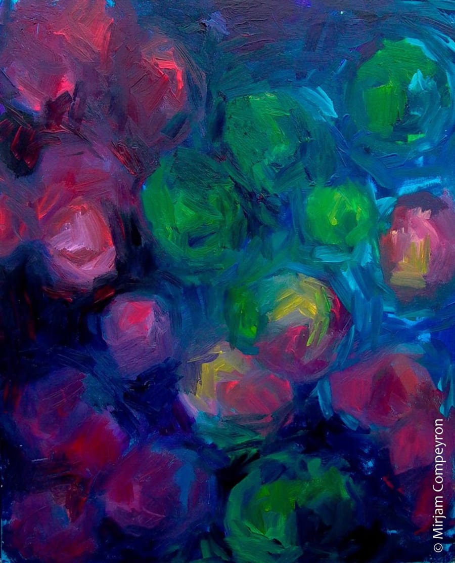 Bubbles im Blau