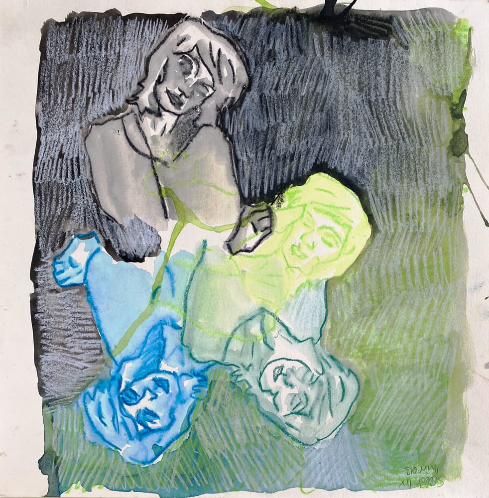 Selbst 4× träumend