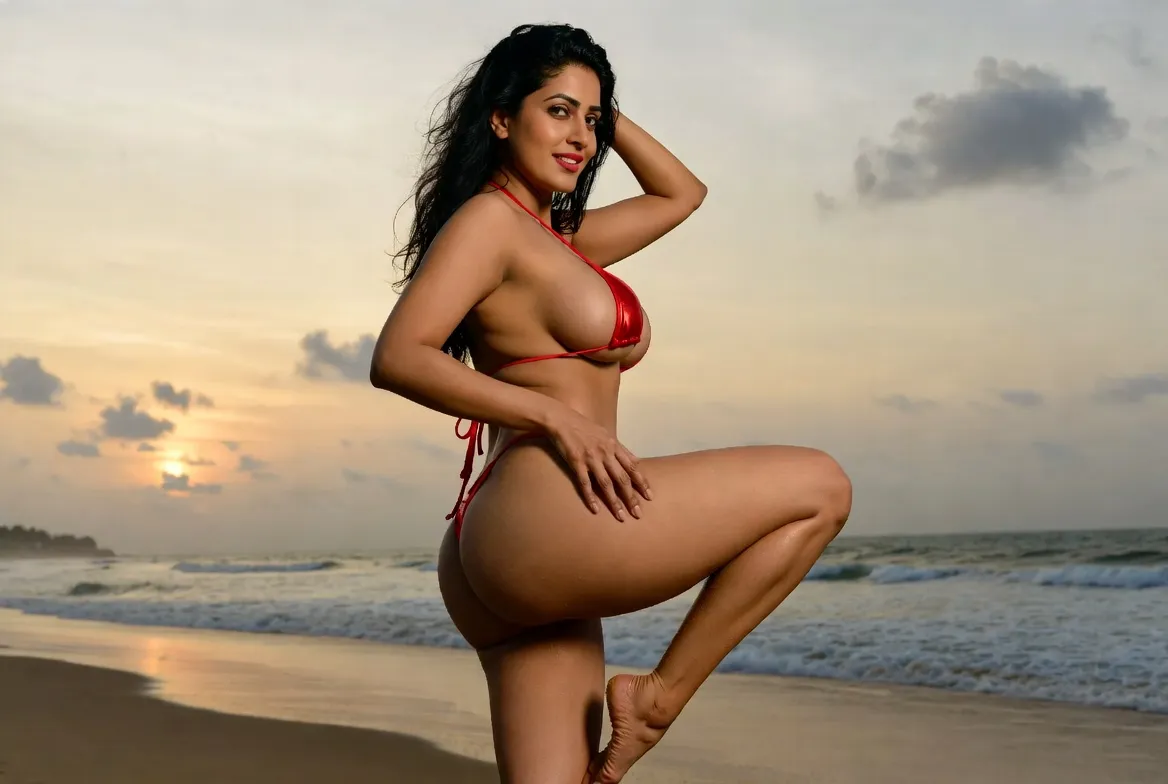 Goa Ki Hot Chachi Niharika Ka Forbidden Beach Passion: 38 Saal Ki Sexy Widow Ka Wild Summer Affair